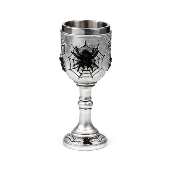 GOTH60_001_1745579293 Decorative Goblet - Spider Web