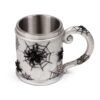 GOTH61_001_1745579313 Decorative Tankard - Spider Web