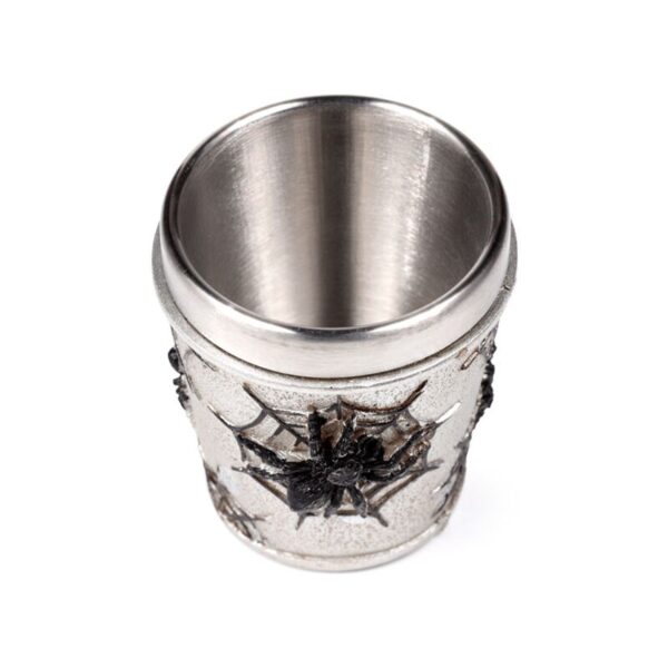 GOTH62_002_1745828204 Decorative Shot Glass - Spider Web