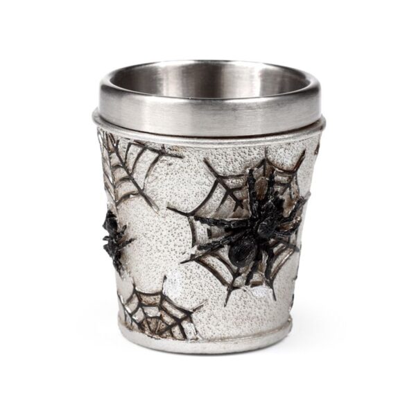 GOTH62_006_1745828204 Decorative Shot Glass - Spider Web