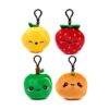 KEY304_002_1747924731 Squidglys Plush Mini Keyring - Foodiemals Fruit