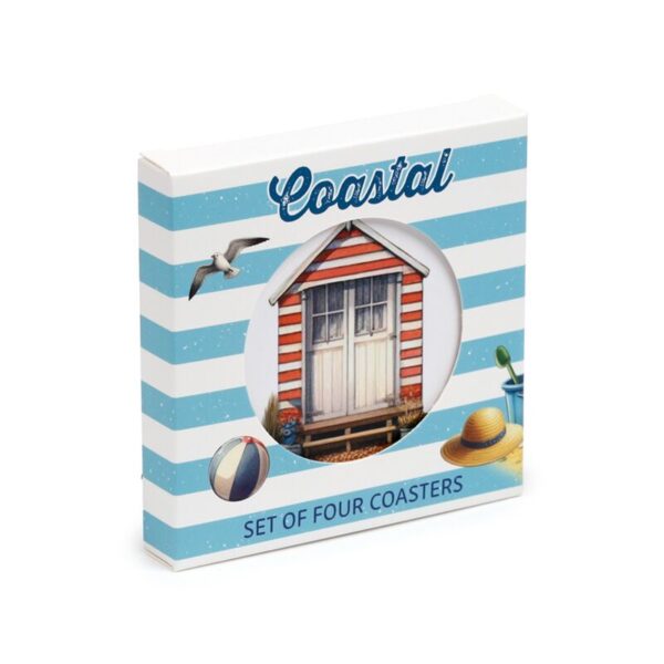 KP84_001_1749041413 Novelty Coasters - Coastal - Set of 4's