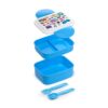LBOX112_002_1728554295 Bento Clip Lock Lunch Box with Cutlery - Volkswagen VW T1 Camper Bus Retro
