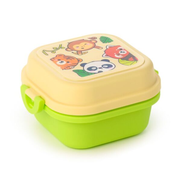 LBOX117_001_1738339814 Bento Clip Lock Lunch Box with Cutlery - Adoramals Wild