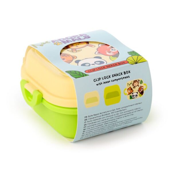 LBOX117_003_1738339814 Bento Clip Lock Lunch Box with Cutlery - Adoramals Wild
