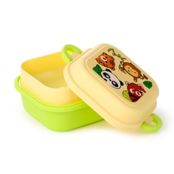 LBOX117_007_1738339814 Bento Clip Lock Lunch Box with Cutlery - Adoramals Wild