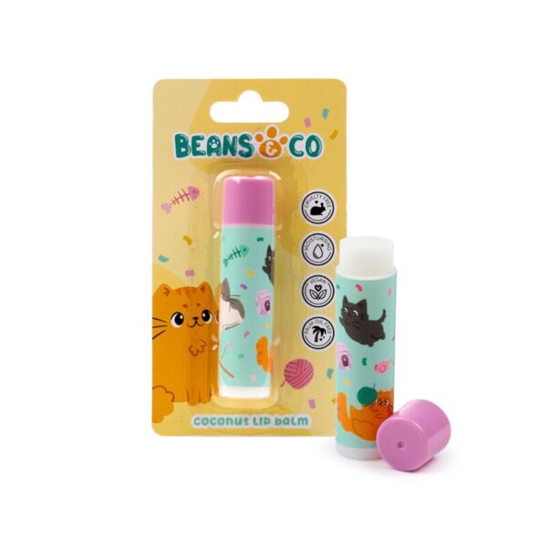 LIP171_009_1747148900 Stick Lip Balm - Beans & Co Cats