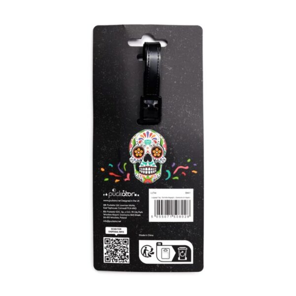 LUT44_006_1745915368 PVC Luggage Tag - Day of the Dead