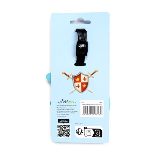 PVC Luggage Tag - Knights & Dragons