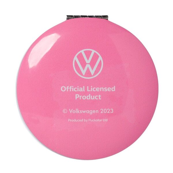 MIRR68_008_1689258089 Compact Mirror - Volkswagen VW T1 Camper Bus Explore More & The Waves are Calling