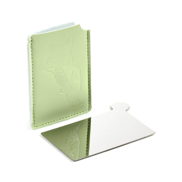 MIRR83_005_1746788953 Compact Pocket Mirror - Tropical Frogs