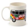 MUG414_005_1698333811 Porcelain Mug - Volkswagen VW T1 Camper Bus Summer Love