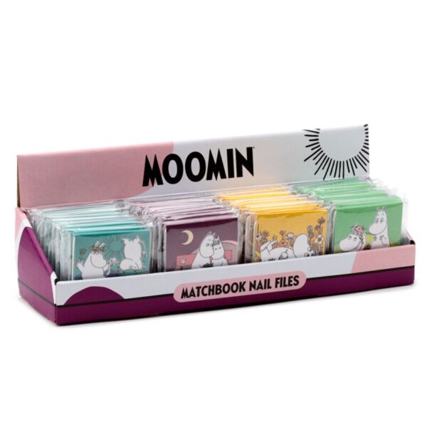 NAIL135_001_1695220998 Nail File Matchbook - Moomin Matchbook