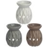 OB334_001_1614945230 Ceramic Origami Design Eden Oil and Wax Burner