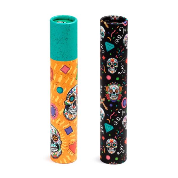 Large Colouring Pencil Tube & Sharpener - Day of the Dead