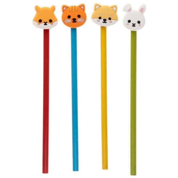 PEN149_001_1619683781 Pencil with PVC Topper - Adoramals