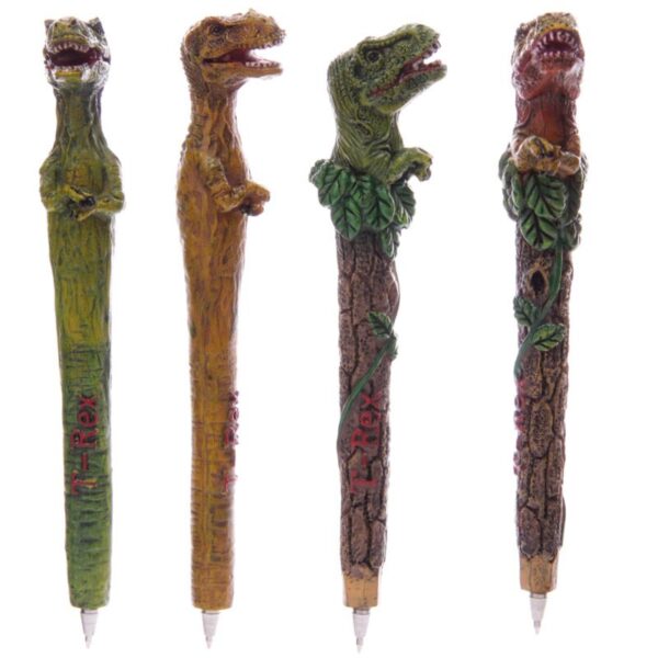 PEN64_002_1599569074 Novelty Resin Pen - Dinosaur