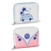 PUR136_002_1695228079 Small Zip Around Wallet - Volkswagen VW T1 Camper Bus Explore More