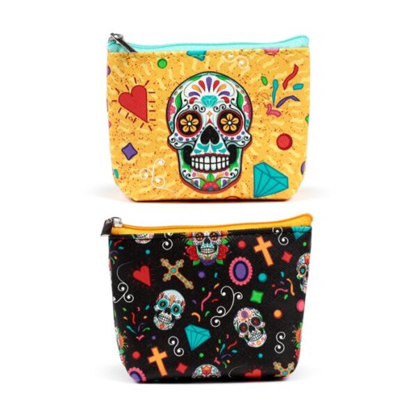 PUR166_002_1746195133 PVC Purse - Day of the Dead