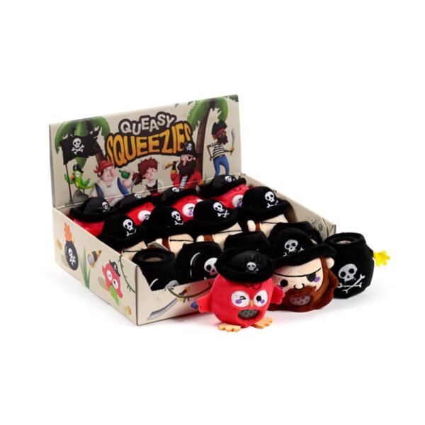 TY1007_001_1748014594 Queasy Squeezies Fidget Toy - Jolly Rogers Pirate