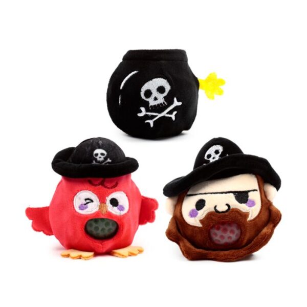 TY1007_002_1748014594 Queasy Squeezies Fidget Toy - Jolly Rogers Pirate