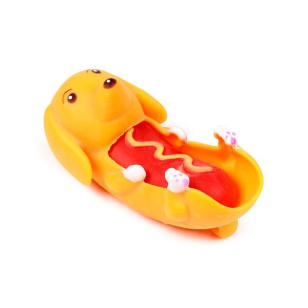 TY1018_002_1748521559 Stretchy Stress Fidget Toy - Hot Dog Sausage Dog