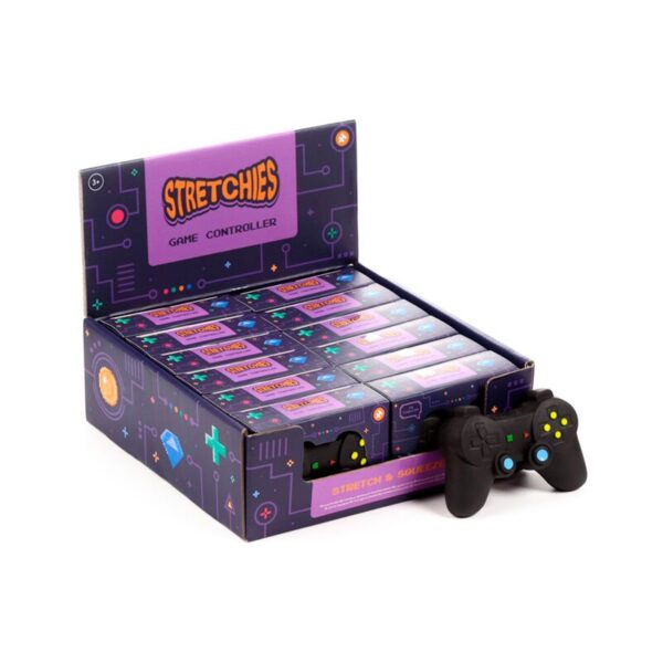 TY1042_001_1752071430 Stretchy Stress Fidget Toy - Game Over Game Controller