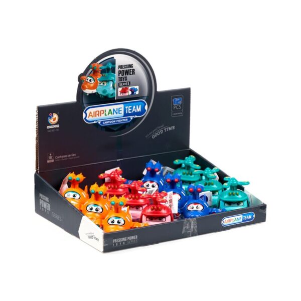 TY997_001_1748521695 Press & Go Action Toy - Cute Aircraft Action Toy