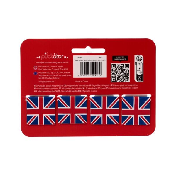 BOOK16_007_1737644333 Magnetic Shaped Bookmark Set - London Souvenir