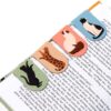 BOOK18_003_1737644373 Magnetic Shaped Bookmark Set - Feline Fine Cats (New)
