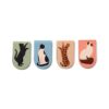 BOOK18_005_1737644373 Magnetic Shaped Bookmark Set - Feline Fine Cats (New)