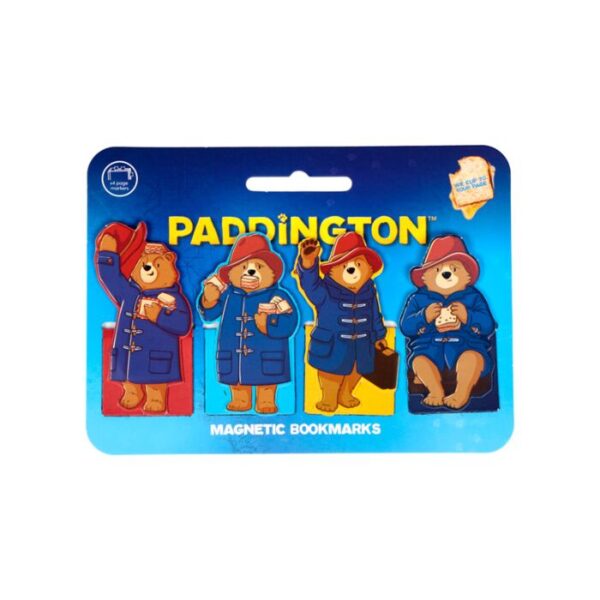 BOOK21_002_1753192397 Magnetic Shaped Bookmark Set - Paddington Bear