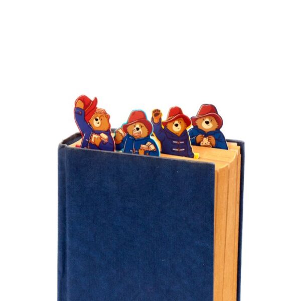 BOOK21_005_1753192397 Magnetic Shaped Bookmark Set - Paddington Bear