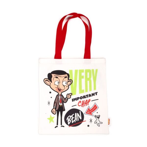 CBAG132_001_1753192439 Tote Shopping Bag - Mr Bean & Teddy