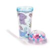 CUP82_006_1754906209 Double Walled Cup with Lid, Straw & Charms - Adoramals Maddie the Axolotl