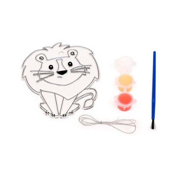 DIY01_003_1754906232 Paint Your Own DIY Suncatcher - Zooniverse Lion