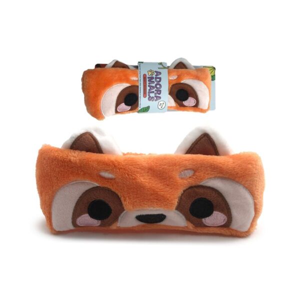 HEADB06_001_1742244556 Plush Beauty Headband - Adoramals Ru the Red Panda
