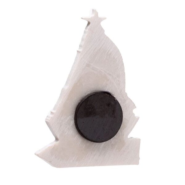 MAGN248_004_1721206230 3D Printed Souvenir Seaside Magnet - Sailing Boat Sign & Fish