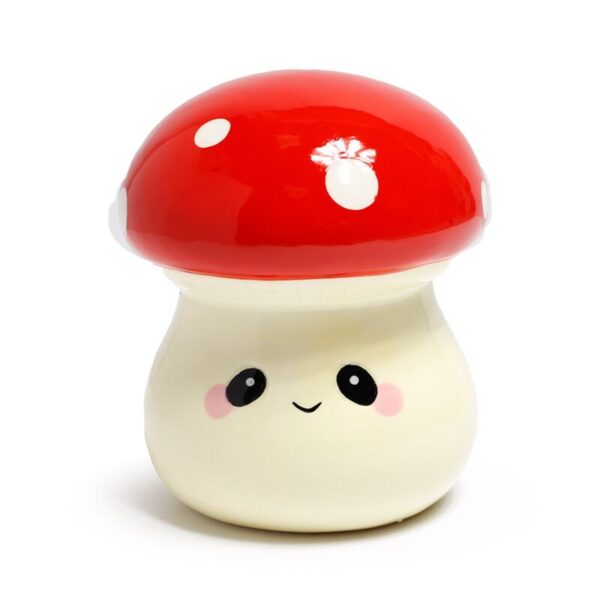 MB265_001_1736277765 Ceramic Money Box - Cute Mushroom/Toadstool