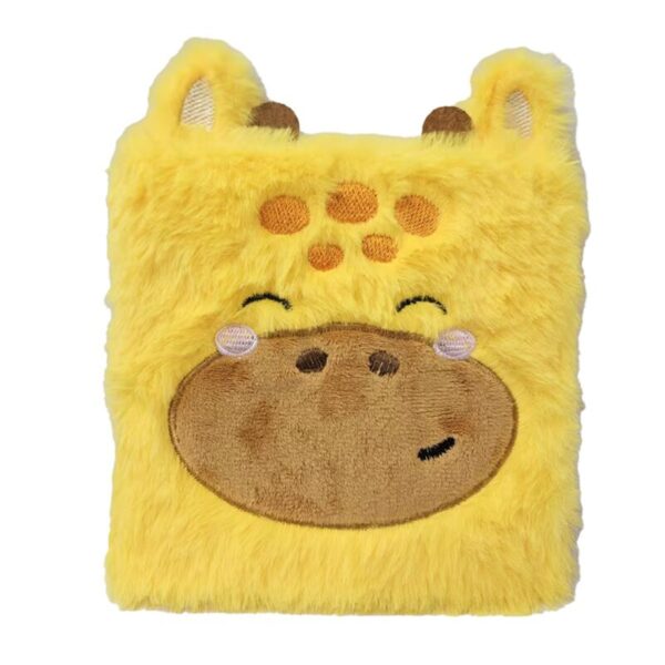 MEMO128_001_1736269951 Plush Notebook - Adoramals Raffi the Giraffe