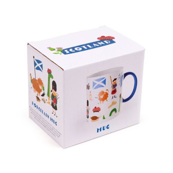 MUG473_002_1755695136 Porcelain Mug - Scotland Souvenir