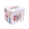 MUGC41_009_1755695216 Porcelain Mug & Coaster Lid Set - London Souvenir London Guardsman