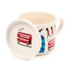 MUGC42_003_1755695234 Porcelain Mug & Coaster Lid Set - London Souvenir