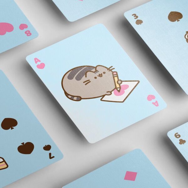 PCARD17_001_1742244771 Standard Deck of Playing Cards - Pusheen the Cat