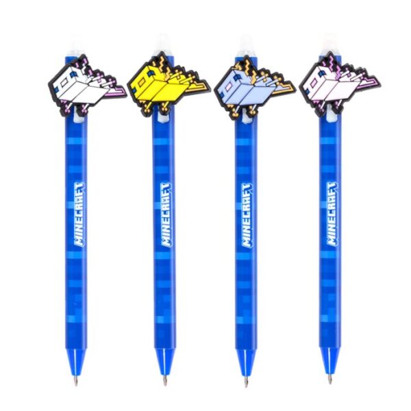 PEN289_002_1753716442 Erasable Pen with PVC Topper - Minecraft
