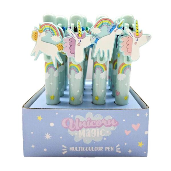 PEN299_001_1736270355 Multi Colour Pen (8 Colours) - Unicorn Magic