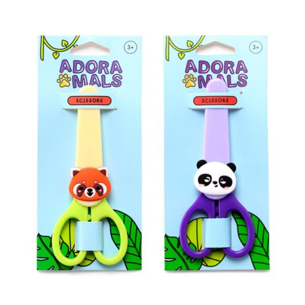 STA404_002_1753975953 Kids Scissors in Holder with Charm - Adoramals Wild