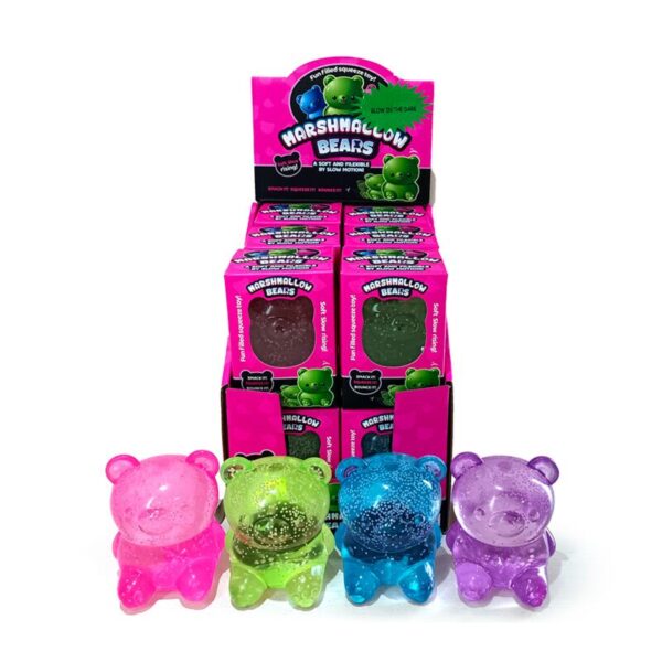 TY1027_001_1739289927 Maltose Glow in the Dark Stress Toy - Bear
