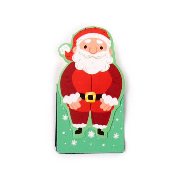 XBOOK22_006_1753975998 Magnetic Shaped Bookmark Set - Jingle Bunch Christmas