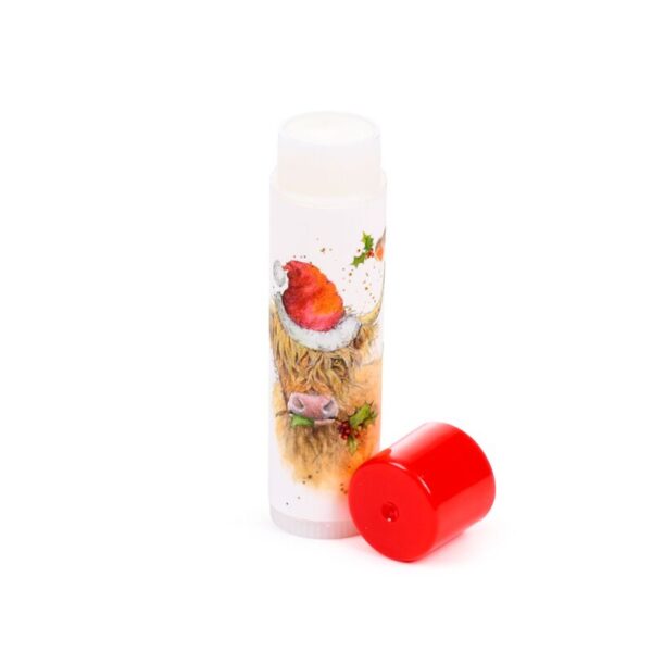 XLIP185_004_1754643673 Stick Lip Balm - Jan Pashley Christmas Highland Coo